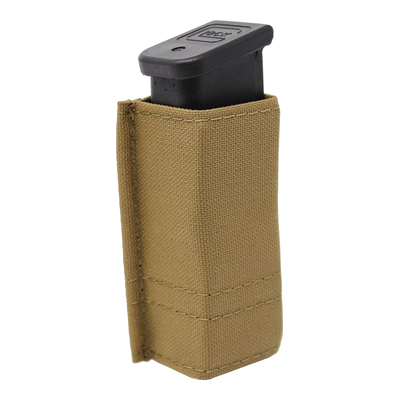 Coyote single pistol mag pouch, Glock magazine