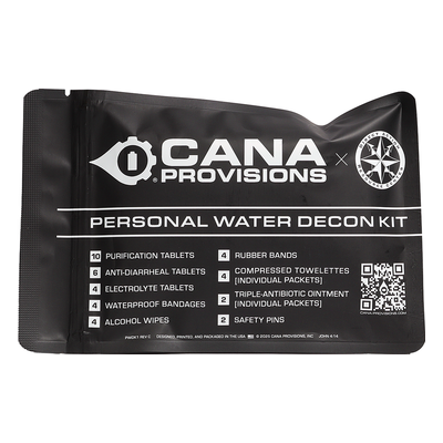 Cana Provisions personal water decon kit