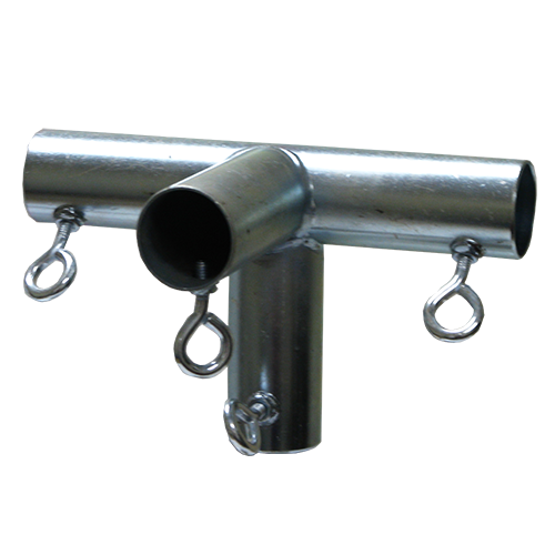 4Way Flat Roof Canopy Frame Fittings PTM Tarps