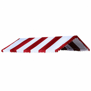 20' X 40' Replacement Cover Red/White