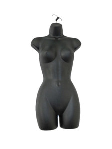Plastic Black Female Form