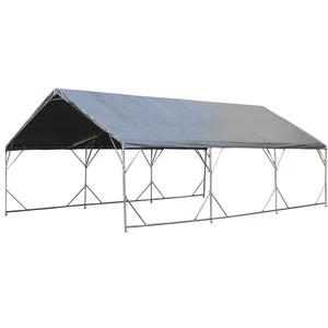 18' X 50' Reinforced Valance Canopy 1-5/8" (20' X 50' Top Cover)