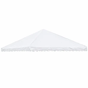 20' X 20' Carnival Top Replacement Cover White