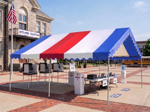 20' X 20' Replacement Cover Red/White/Blue