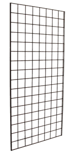 1' X 5' Chrome Gridwall