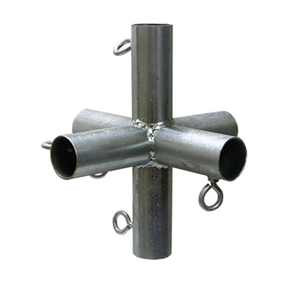 3/4"-6 Way Flat Roof Center (F6)