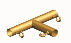 1" T Cross Gold (FT)