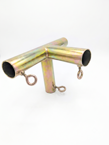 1 5/8" 4-Way Right Side Slope Down Long Gold Med (P4M11)