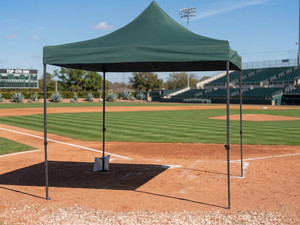 10' x 10' Green Canopy Pop-Up Tent