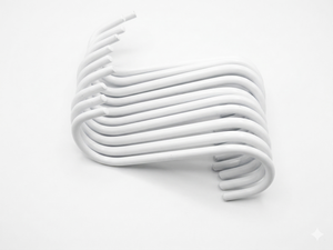 White S-Hook 10PC