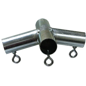 1 3/8" 4-Way Low Peak Center Bend (P4LB)