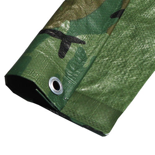 18' X 24' Medium Duty  Camouflage Poly Tarp (Actual Size 17'6" X 23'6")