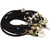 24" Heavy Duty Bungee Tie Downs Black