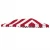 10' X 20' Carnival Top Replacement Cover Red/White