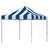 Blue and White Pop Up Tents 10' x 10'