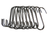 Chrome S-Hook 10PC