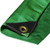 10' x 18' Heavy Duty Green Poly Tarp (Actual Size 9'6" X 17'6")