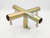 1 5/8" 5-Way Center Slope Down Long Gold Med EZ (P5G11)