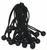 11" Economic Black Ball Bungees 10 pc. Bag