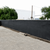 Privacy Fence Construction Tarp Black