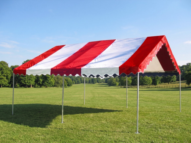 20' X 20' Replacement Cover Red/White
