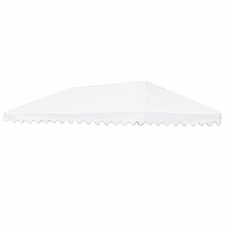 10' X 20' Carnival Top Replacement Cover White