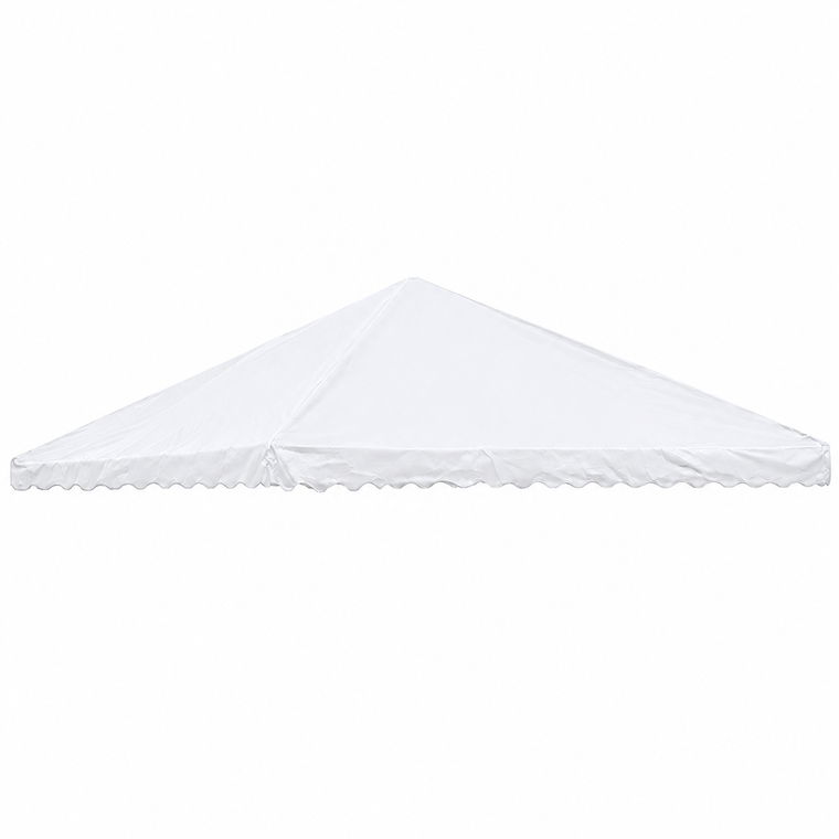 24' X 24' Carnival Top Replacement Cover White