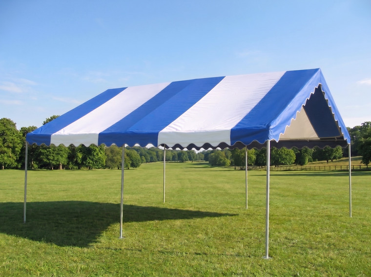 20' X 20' Replacement Cover Blue/White