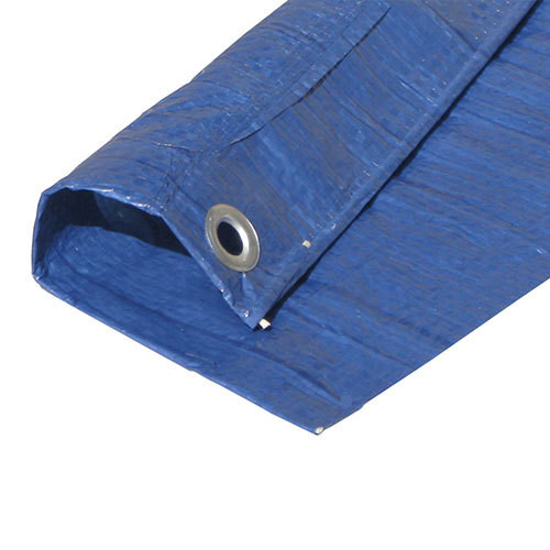 14' x 20' Regular Duty Utility Blue Tarp (Actual Size 13'6" X 19'6")