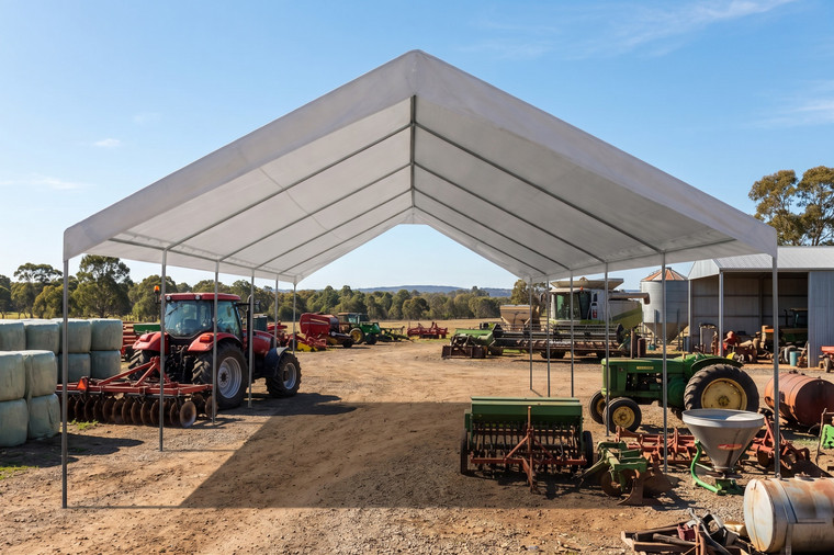 20' X 50' Valance Top - Vinyl