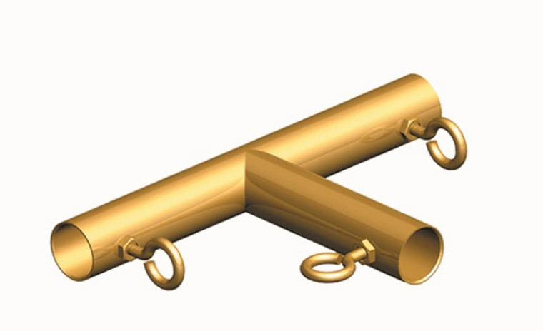 1" T Cross Gold (FT)