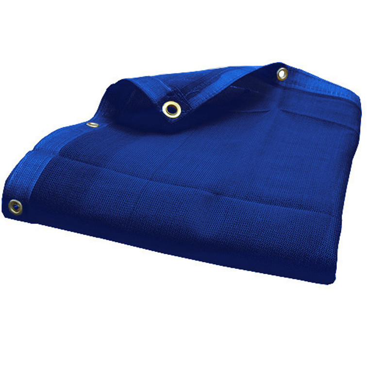 12' X 14' Blue Mesh Tarp (Actual Size 11'6" x 13'6")