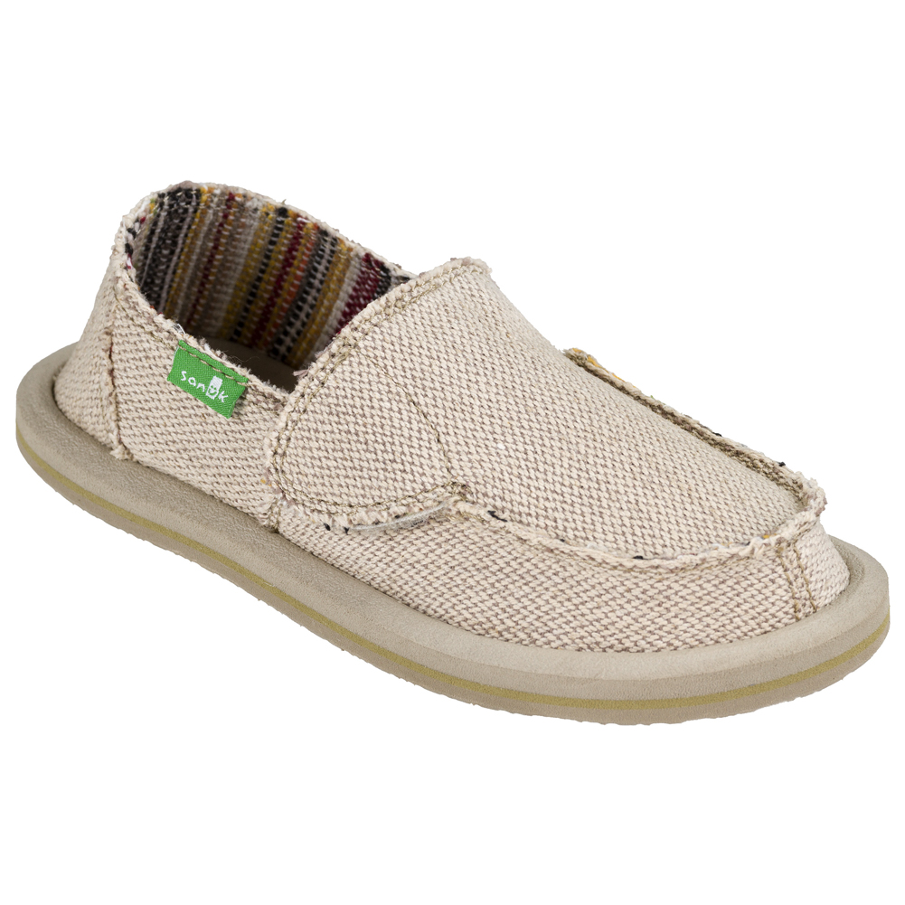 Sanuk, Shoes, Sanuk Hemp Slip On Shoe For Kids