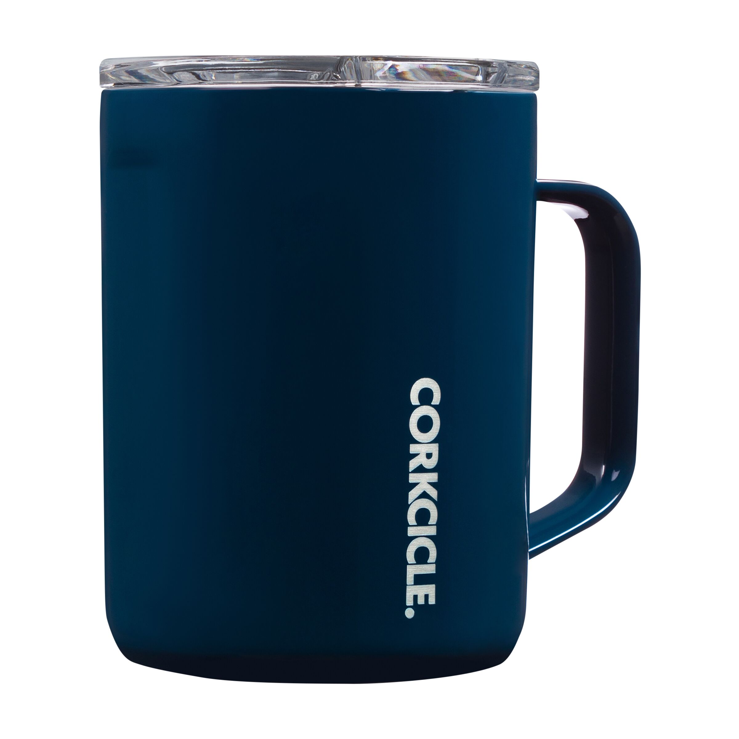 16 oz Coffee Mug in White Rose from Corkcicle, Insulated Travel Mug