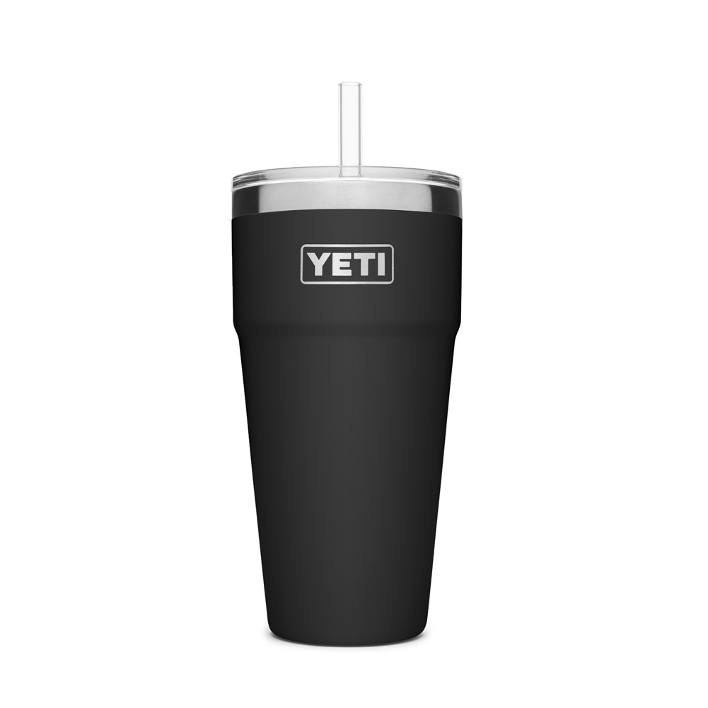 Stainless Steel Prismatic Tumbler With Straw