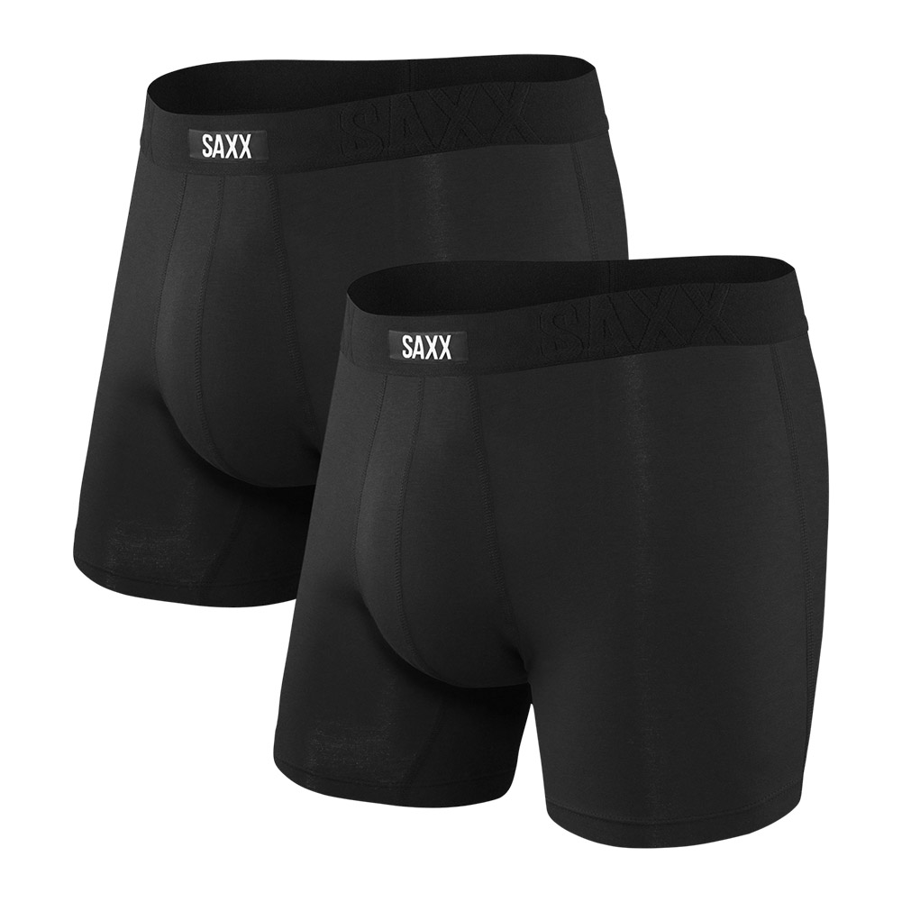 Hyperdrive Men's Long Boxer Brief - Blackout