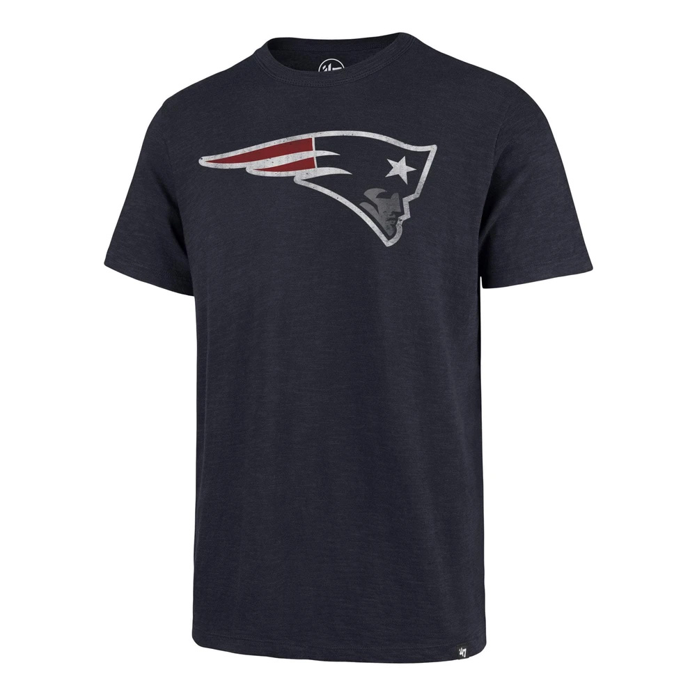 47 Brand Unisex Ss NFL Ne Patriots Scrum Tee - MetroShoe Warehouse