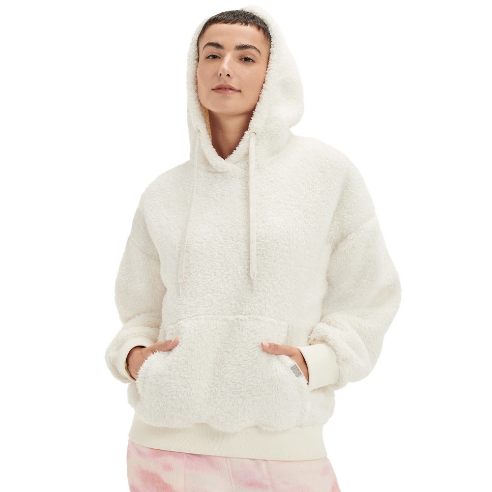 Ugg Women s Loyra Sherpa Hoodie MetroShoe Warehouse