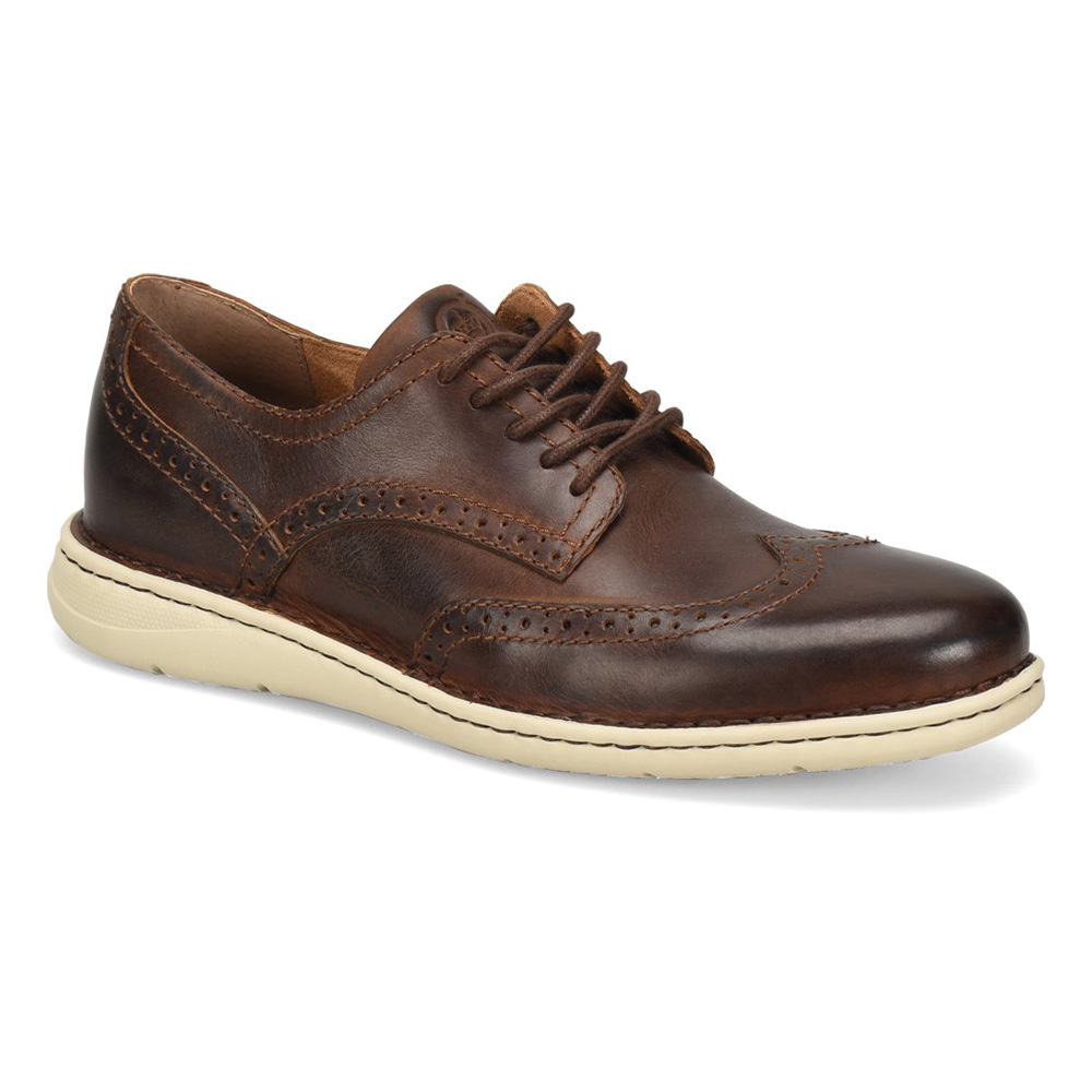 NEW BORN men\'s tobias oxford shoes in brown Tobias | Born Shoes main image 3