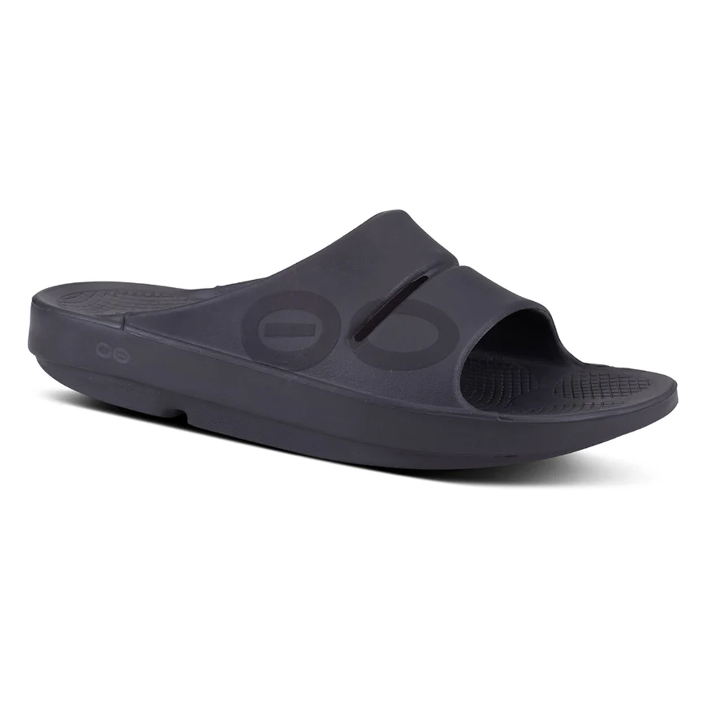 注目ブランド!! 新作♪ ◆OOFOS◆ MEN'S OOAHH SLIDE SANDAL Men's OOahh Black Slide Sandal – OOFOS