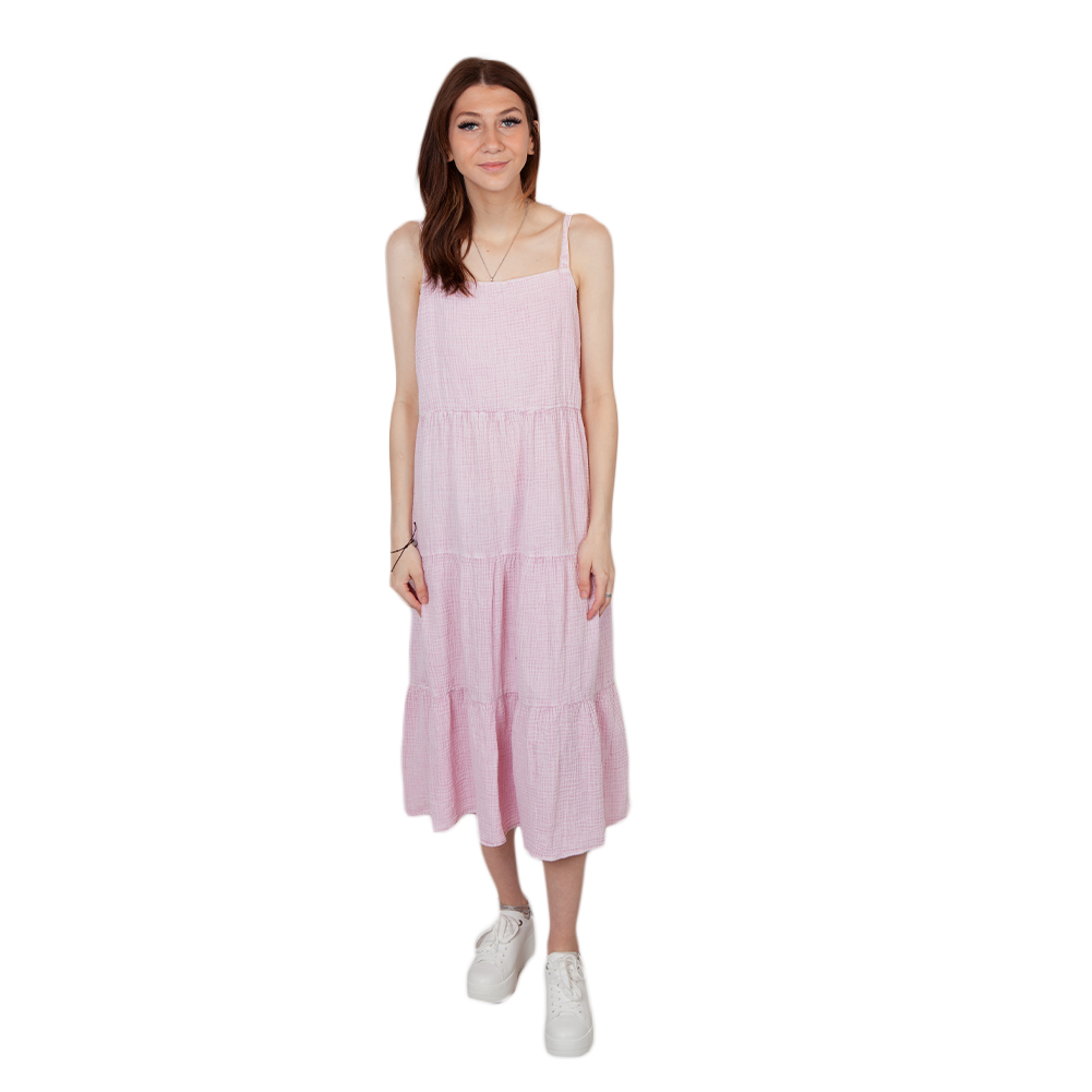 Z SUPPLY Women's Zella Cotton Slub Midi Dress  