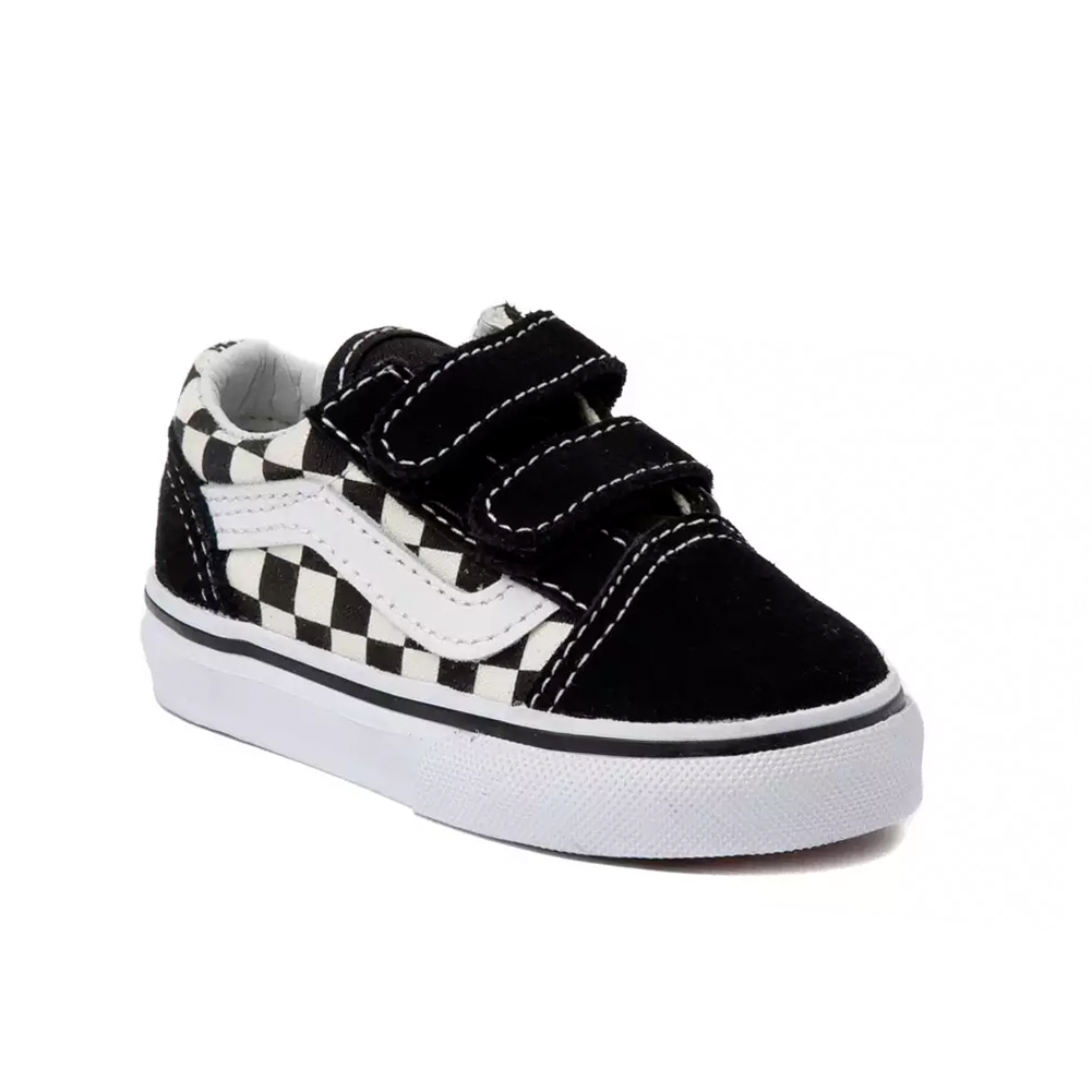 Vans Primary Check Old Skool Black & White Shoes