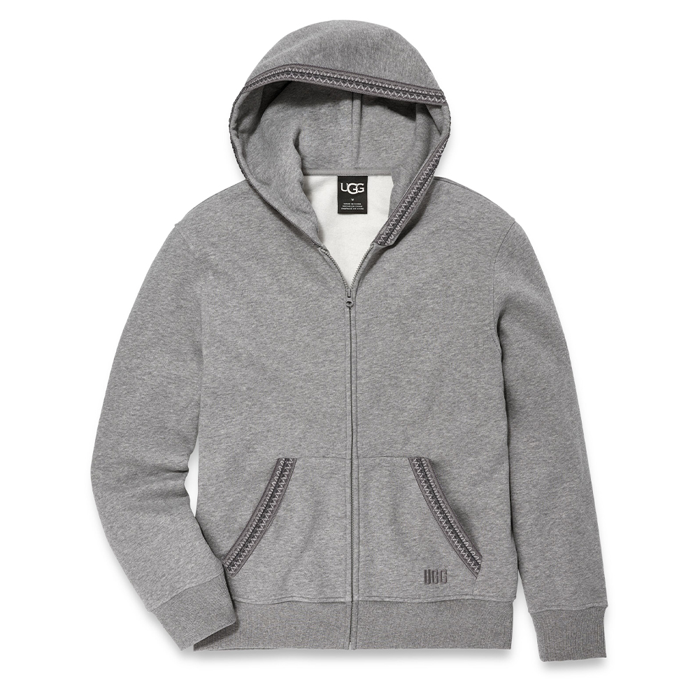 Cotton Comfort Hoodie - Grey Tar