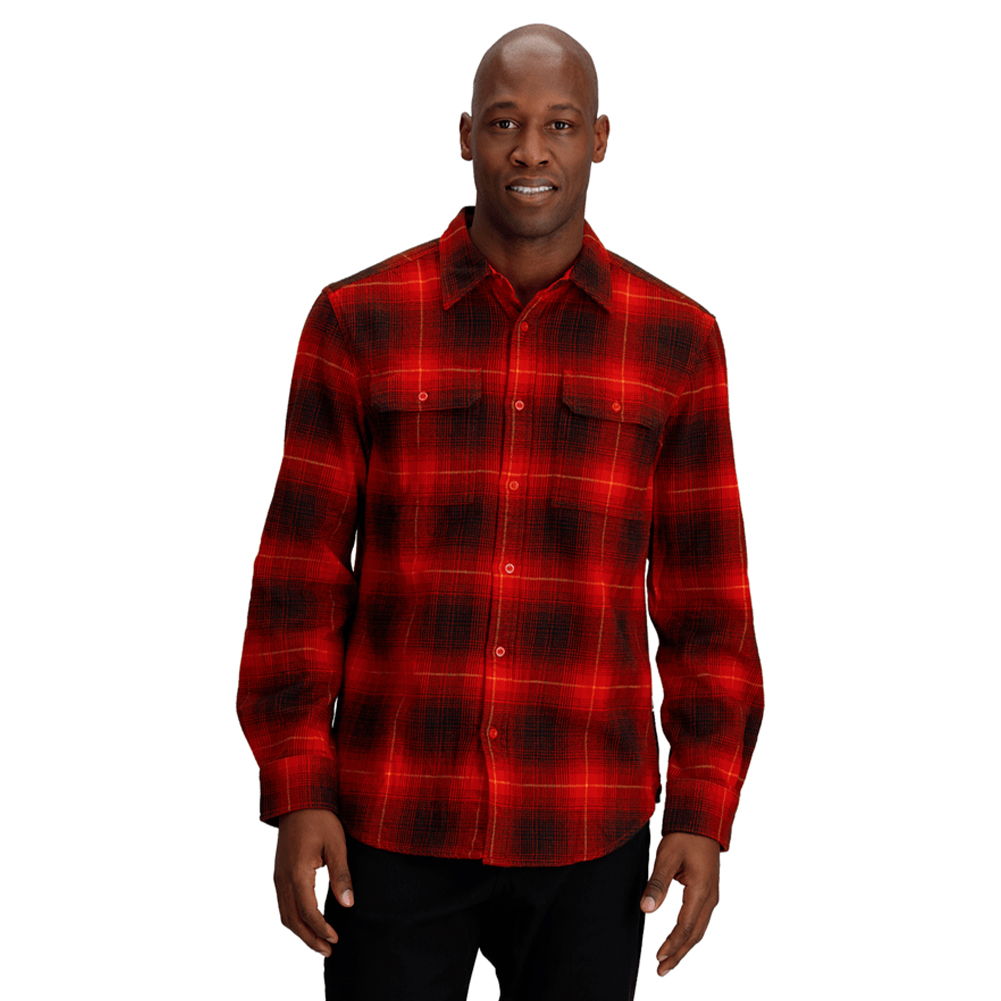 The North Face Arroyo Flannel Shirt - Men's Meld Grey Medium Bozeman Plaid XL