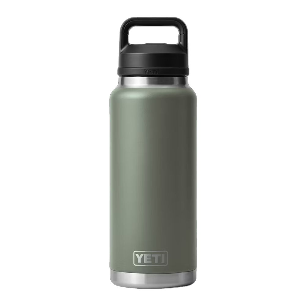 Yeti Coolers Rambler Water Bottle with Chug Cap - Navy - 36 oz