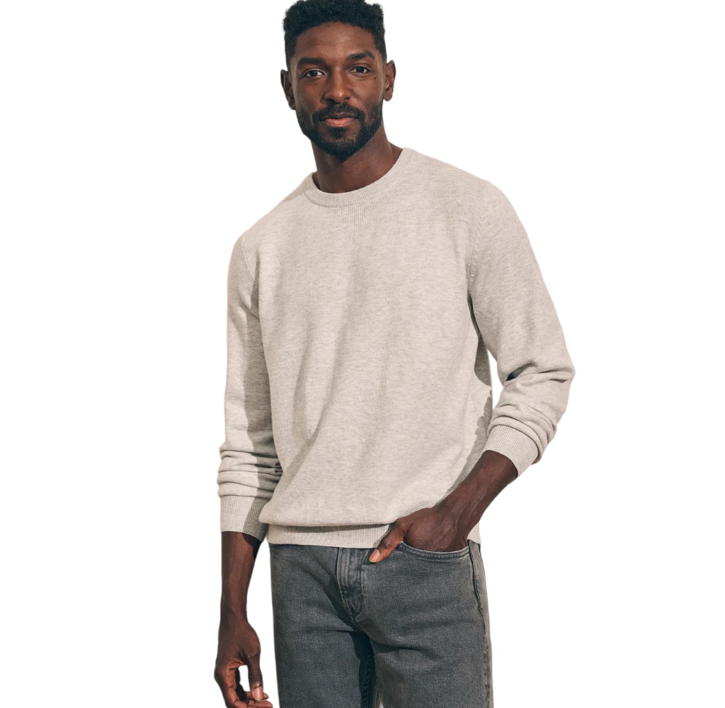 Faherty Brand Men's Jackson Crew Sweater - MetroShoe Warehouse
