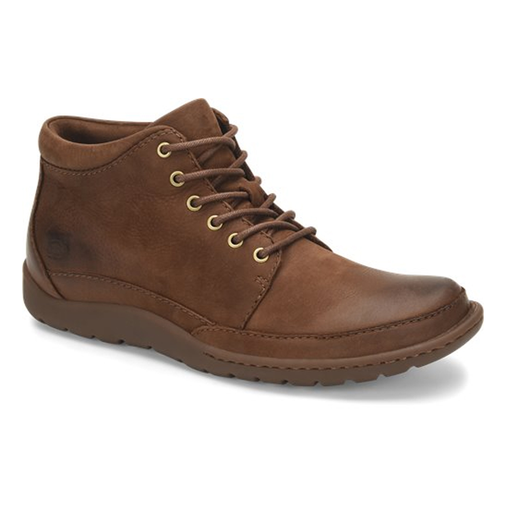 Born Men’s Size 12.0 M Nigel Dark Brown Leather Ankle Boots Lace Up Nigel Boot | Born Shoes main image 2