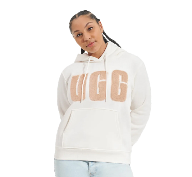 UGG Rey UGGfluff Logo Hoodie