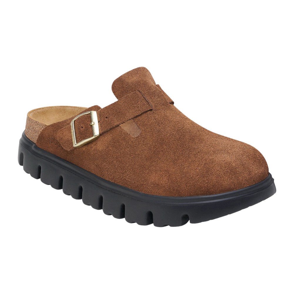 大人気 ☆Birkenstock☆ Boston Chunky ピンク Boston Chunky Suede Leather Candy Pink | BIRKENSTOCK