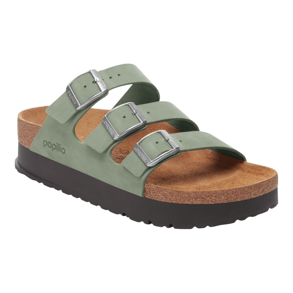 BIRKENSTOCK Florida III プラットフォーム ヴィーガン BFBC Birkenstock Women's Florida Iii Platform Vegan Nubuck